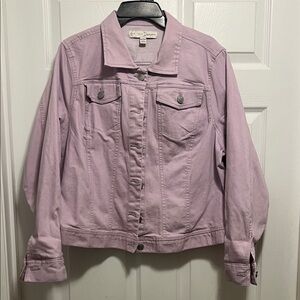 Lavender Jean Jacket